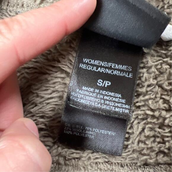 The North Face Gray/Brown Lined Women Sherpa Size Small - Picture 3 of 8